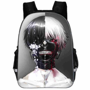 3D Print Tokyo Ghoul Anime School Backpack Travel Bag 11/13/16/18" - Picture 1 of 31