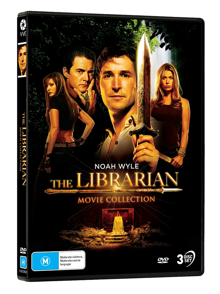 BRAND NEW The Librarian Movie Collection (DVD) *PREORDER R4 Noah Wyle - image 1 of 1