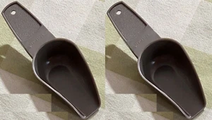 Zwei Tupperware Kanister Löffel hohe Seiten Zucker Mehl Kaffee Nagelneu - Bild 1 von 1