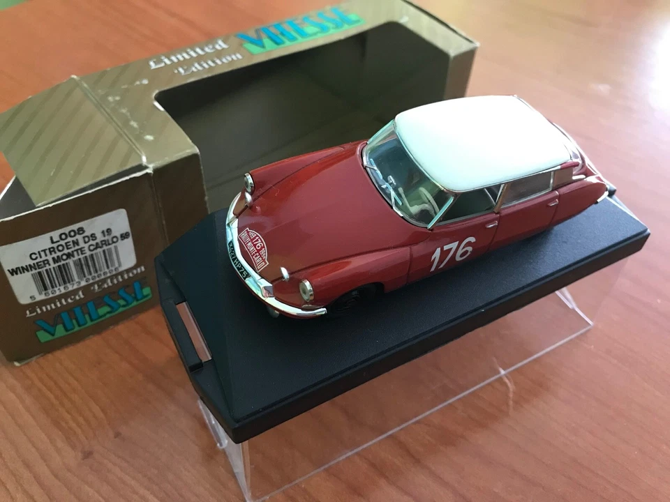 CITROEN DS 19 WINNER MONTECARLO 1959 EDIZIONE LIMITATA 2900/5000 VELOCITÀ 1:4... - Immagine 1 di 1