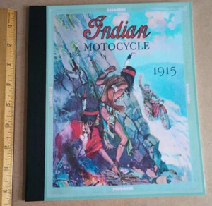 Hendee Mfr Co (1915) Indian Motorcycle Samples CATALOG bike models engine specs - Bild 1 von 24