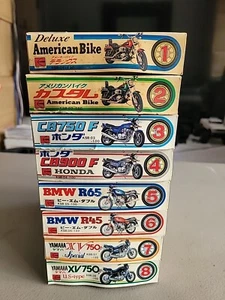 Bicicleta Americana Kawai Modelo 1/20 Honda BMW Yamaha Bicicleta Pequeña Serie Nº1 Lanzada 8 - Imagen 1 de 13