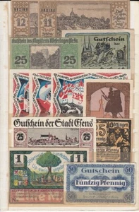 Konvolut Notgeldscheine 1 - Bild 1 von 1