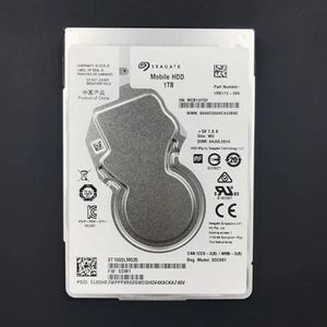 Seagate ST1000LM035 1TB 1000GB 5400RPM SATA 6.0GB/s 128MB 7MM Hard Drive 2.5 " - Picture 1 of 4