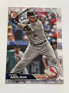2019 Bowman Baseball #36 - Yadier Molina - St. Louis Cardinals - Picture 1 of 1