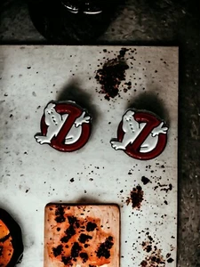 Ghostbusters Stud Earrings. A494 - Picture 1 of 4