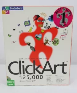 Click Art 125.000 Impresión Tienda De Lujo Clip de Imagen Animaciones Foto Sonido Ganar 3.1 95 - Imagen 1 de 11
