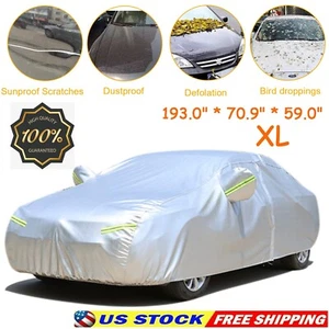 For Toyota Corolla Full Car Cover Outdoor Sun UV Protection Dust Rain Resistant - Picture 1 of 9