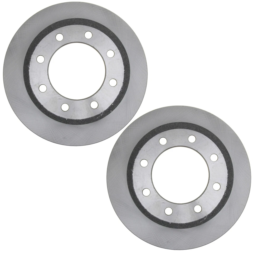 Juego de 2 rotores de freno de disco traseros ACDelco para Ford F-250 Super Duty 2013-2017 Foto 1 de 1