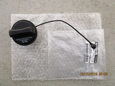 08- 12 NISSAN VERSA S SL SENSE ADVANCE FUEL GAS TANK FILLER CAP TETHER NEW ZN90A - Image 1 of 4