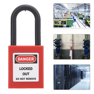 38MM Lockout Tagout Lock Durable Nylon Beam Isolation Design Corrosion Resistant - Picture 1 of 24