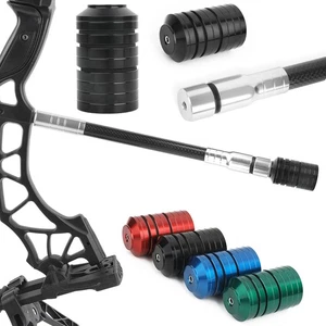 Archery Stabilizer Weight Balance Bar Counterweight Kit Bow Shooting Silencer - Picture 1 of 20