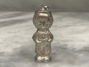 VINTAGE STERLING SILVER RAGGEDY ANDY 3D ORNAMENT/PENDANT 1980’s - Picture 1 of 10