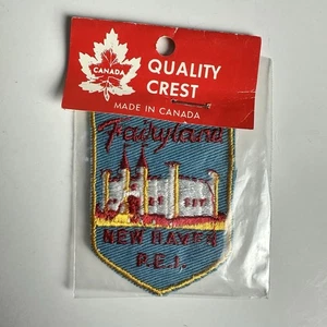 Vintage Fairyland New Haven PEI Kanada Souvenir Vergnügungspark bestickter Aufnäher NEU - Bild 1 von 3
