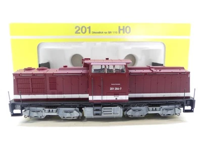 Brawa H0 0415 Diesellok BR201 284-7, DRG, DC, Licht, DSS, NEM, NEU in OVP #61552 - Bild 1 von 4