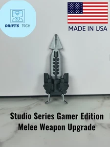 Arma cuerpo a cuerpo para Studio Series Gamer Edition Figuras Kit de actualización Transformers - Imagen 1 de 5