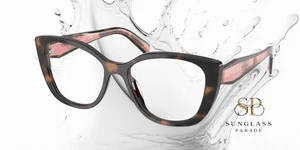 PRADA PR B04V 23A1O1 Mauve Tortoise Demo Lens 51 mm Women's Eyeglasses - Picture 1 of 2