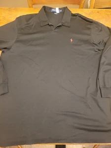 Polo Golf Ralph Lauren Polo Langarmshirt Herren XXL schwarz rot Pony  - Bild 1 von 10