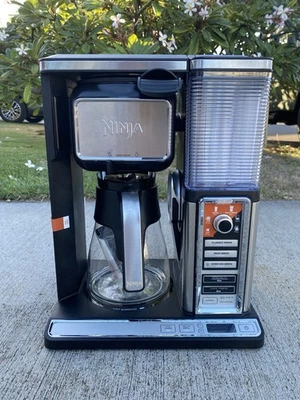 Ninja Coffee Maker Bar Glass Carafe Cozy Cafe Lover Brewer Frother Barista - Image 1 of 4