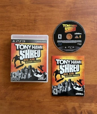 Tony Hawk: Shred (PlayStation 3, PS3) MINT Cond CIB Complete & Tested Ships Fast - Image 1 of 4