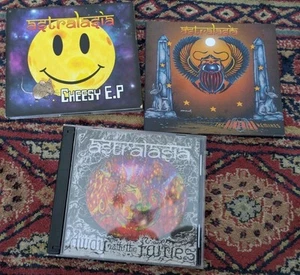 ASTRALASIA 3xCD's Hawkwind Remixes, Away With The Fairies, Cheesy EP Psychtrance - Picture 1 of 11