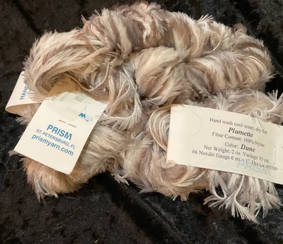 Plumette de hilo teñido a mano personalizado prisma "DUNE" 2 oz. 95 yardas 100 % nailon nuevo con etiquetas Foto 1 de 2