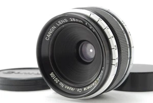 Lente Canon 28 mm f/3,5 tardía [COMO NUEVA] L39 LTM Leica montaje con tornillo ancho MF JAPÓN - Imagen 1 de 24