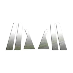 Fundas de poste de pilar corto para Hyundai Santa Fe Sport 13-16 [acero inoxidable] 6p - Imagen 1 de 4