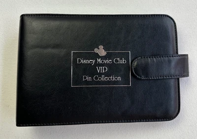 Disney Movie Club VIP Pin Colección Carpeta SOLO - Álbum VACÍO 9” X 6” Negro Foto 1 de 4