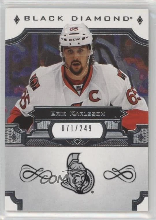 2017-18 Upper Deck Black Diamond /249 Erik Karlsson #BDB-EK - Image 1 of 2