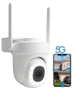 3k 5MP Security Camera Outdoor, 5G&2.4G WiFi Outdoor Security Camera with 360... - Picture 1 of 7