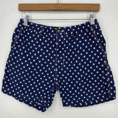 Pantalones Cortos Chinos Chubbies Para Hombre Talla S Azul Marino Estampado de Estrellas Hecho en EE. UU. Entrepierna de 5" Foto 1 de 4