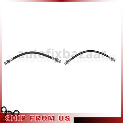 2 líneas de freno de manguera hidráulica de freno trasero para Toyota Tercel 1,5 L_ Foto 1 de 4