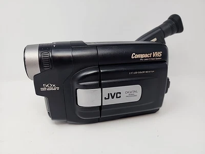 JVC GR-AXM210U Tape Camcorder TESTED Working - Camera Only - See Video - Image 1 of 4