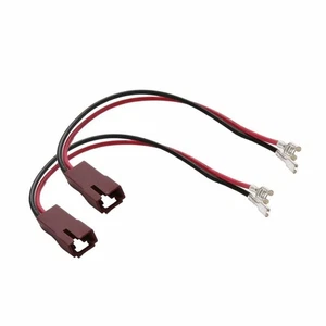 Pair of Speaker Connector Adaptor Lead Cable Plug for Peugeot 307 - Picture 1 of 4