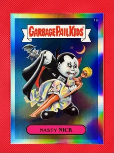 Gpk 2013 Chrome Series 1 Nasty Nick ~Refractor~ #1a 🦇🩸 - Picture 1 of 3