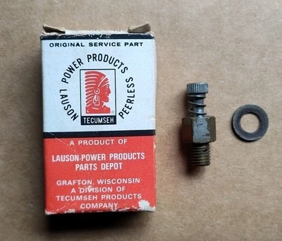 VINTAGE TECUMSEH CARBURETOR POWER SCREW GENUINE OEM NOS 631781 - Image 1 of 3