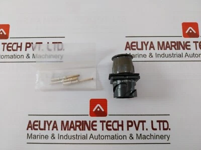 AMPHENOL 97B-4100R-16-10P-PCB-SQG-624 97 Series MIL Circular Connector - Image 1 of 4