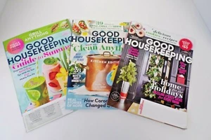 Good Housekeeping Magazines Lot of 3 June 2020 July/August 2020 December 2020 - Picture 1 of 5