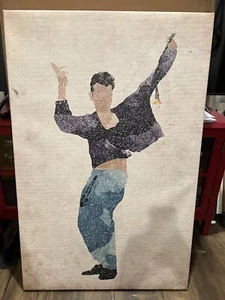 Morrissey Poster On Canvas Beautifully Done. 26x40 1/2. Thickness Is 1/2 Inch. - Picture 1 of 6