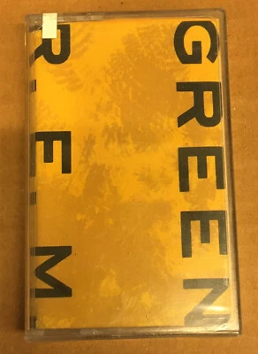 R.E.M. - GREEN (1993) SEALED CASSETTE MADE IN TURKEY - Image 1 of 2