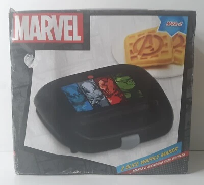Avengers Marvel 2 Slice Waffle Maker Preowned MVA 2 - Image 1 of 4