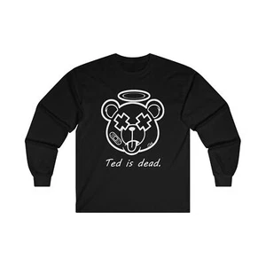 Ted Is Dead™ Camisa de Terror Halloween Terror Manga Larga Camiseta Temporada Espeluznante - Imagen 1 de 15