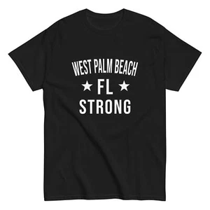 West Palm Beach FL Strong T Shirt Vacation Florida Hometown Souvenir - Picture 1 of 13