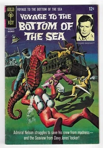 Voyage to the Bottom of the Sea #10 GOLD KEY COMIC BOOK Movie - Richard Basehart - Picture 1 of 2