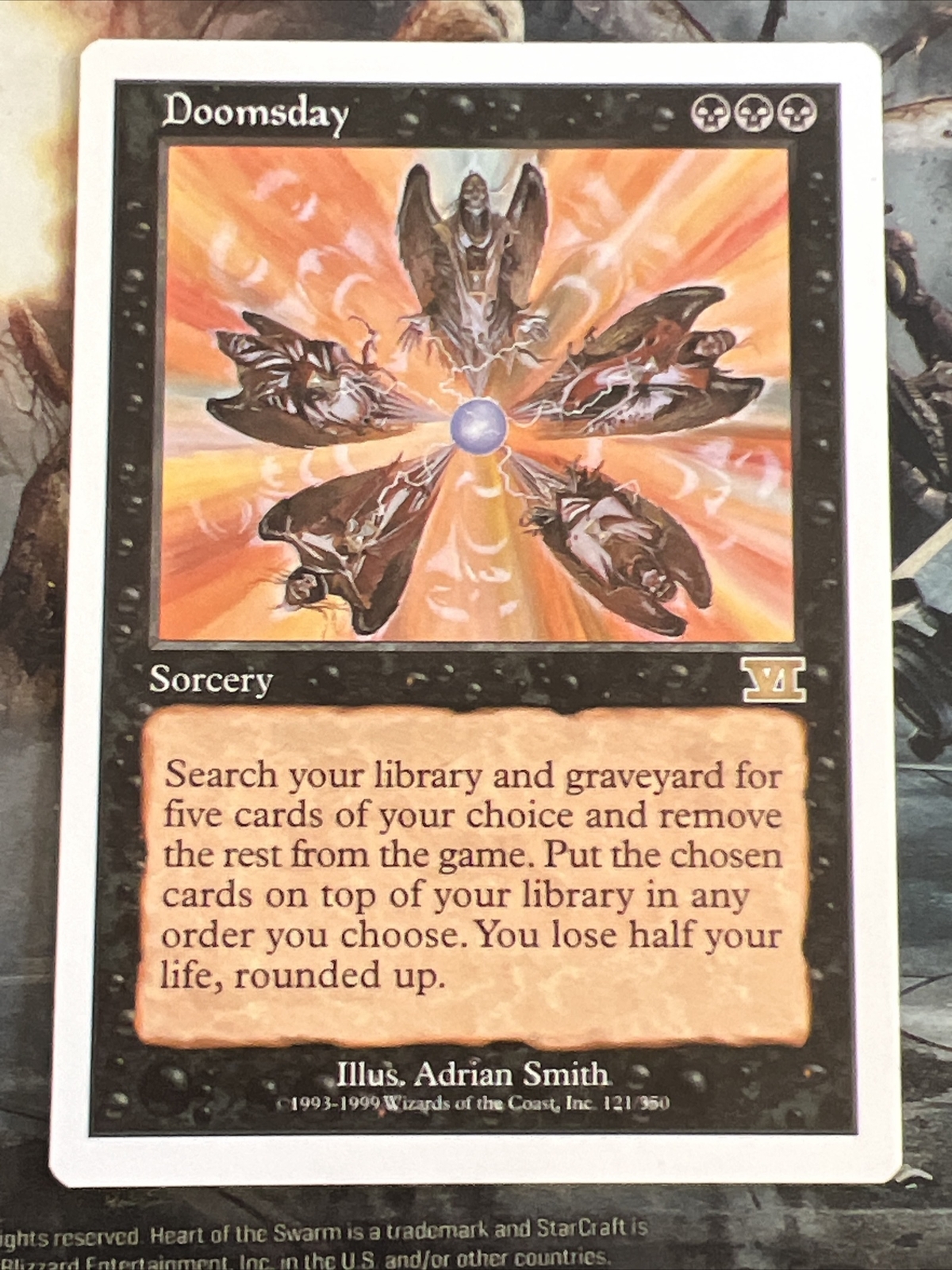 1x Doomsday 6th Sixth Edition LP MTG Magic the Gathering x1 MKE