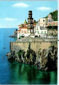 Scenic View of Atrani and the Amalfi Coast, Italy Postcard - Picture 1 of 2