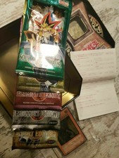 YUGIOH - THE END OF ANUBIS - 2005 - JAPANISCH TIN BOX - 5 BOOSTER UNGEÖFFNET