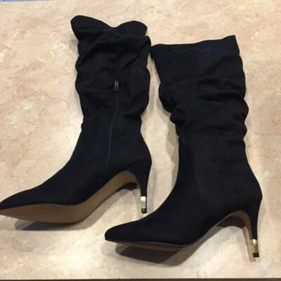  Mujer Apt. Botas de becerro 9 Junilee negras talla: 7,5 Foto 1 de 2