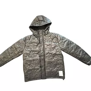 Abrigo Chaqueta acolchada de nailon reciclado colectivo desperdiciado RARO NUEVO CON ETIQUETAS Unisex Mediano - Imagen 1 de 19